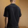 Svart oversized-passform Athletisme T-shirt