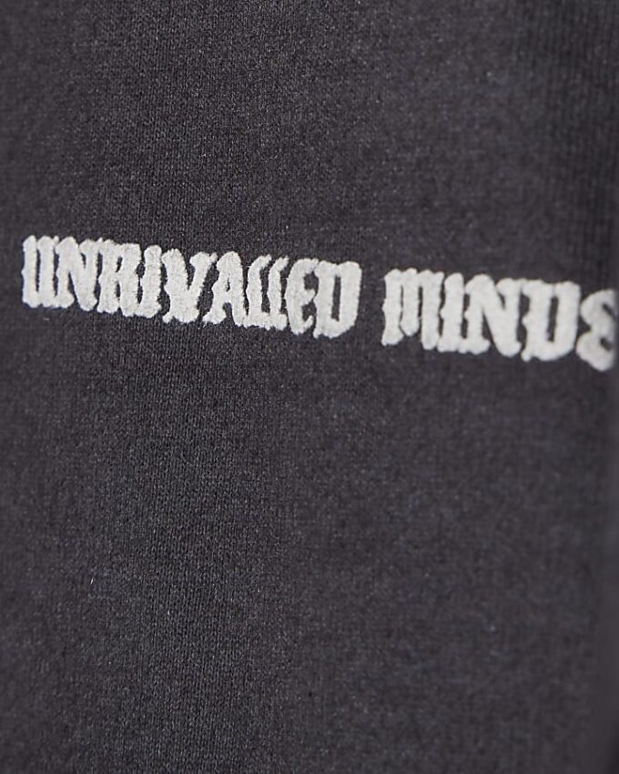 Svart oversized-passformad Dept Inc-T-shirt
