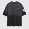 Svart oversized-passformad Dept Inc-T-shirt
