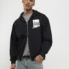 Svart oversized-passformad hoodie från Autre Studios