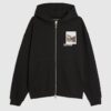 Svart oversized-passformad hoodie från Autre Studios