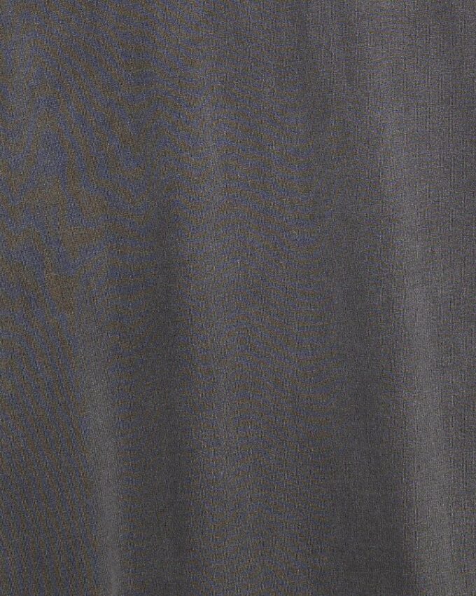 Svart oversized-passformad tvättad T-shirt