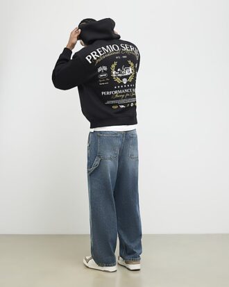 Svart Premio Series Racing Hoodie