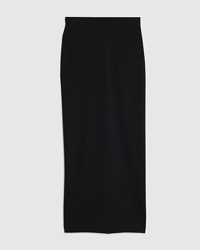 Svart premium maxikjol