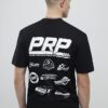 Svart PRP-badge-T-shirt med normal passform