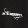 Svart PRP-badge-T-shirt med normal passform
