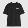 Svart PRP-badge-T-shirt med normal passform