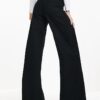 Svart Pull-On Sculpt Palazzo Jeans Svart Pull-On Sculpt Palazzo Jeans