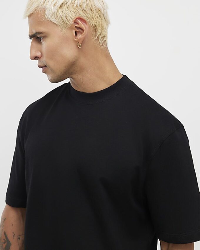 Svart Regular Fit 3-pack T-shirts