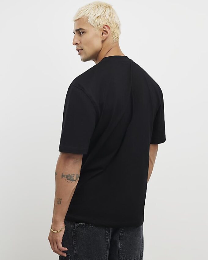 Svart Regular Fit 3-pack T-shirts