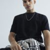 Svart Regular Fit kortärmad T-shirt 3-pack