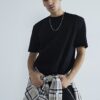 Svart Regular Fit kortärmad T-shirt 3-pack