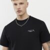 Svart Regular Fit Membership Floral T-shirt