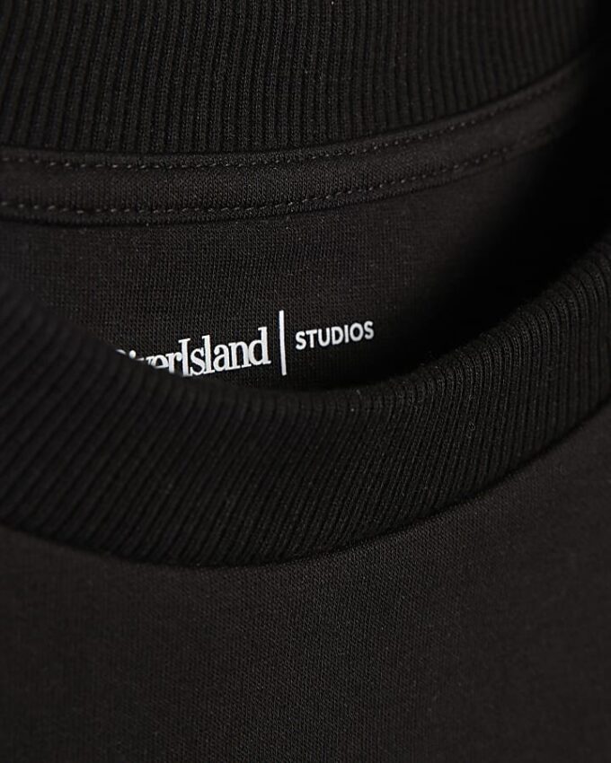 Svart Regular Fit Membership Floral T-shirt