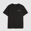 Svart Regular Fit Membership Floral T-shirt
