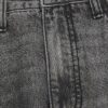 Svart Relaxed Straight Jeans