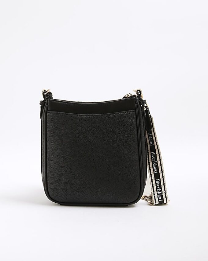 Svart RI Pocket Messenger Bag