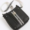 Svart RI Pocket Messenger Bag