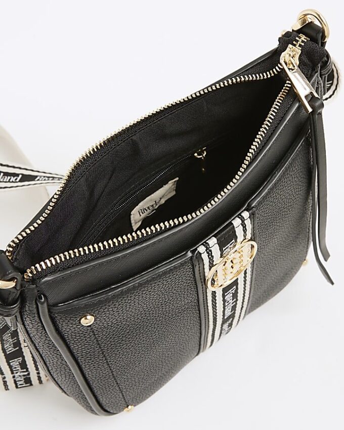 Svart RI Pocket Messenger Bag