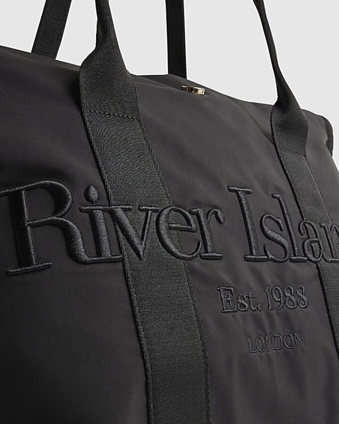 Svart RI Roll Top Holdall-väska