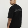 Svart Sanctuaire-T-shirt i regular fit med corduroy