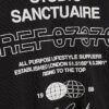 Svart Sanctuaire-T-shirt med dubbla lager för pojkar