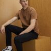 Svart Skinny Fit Active-byxor