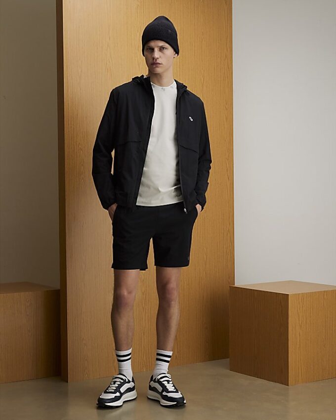 Svart Skinny Fit Active Shorts