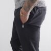 Svart Skinny Fit Chino-byxor