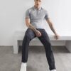 Svart Skinny Fit Chino-byxor