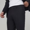 Svart skinny fit kostymbyxa