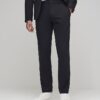 Svart skinny fit kostymbyxa