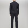 Svart skinny fit kostymbyxa