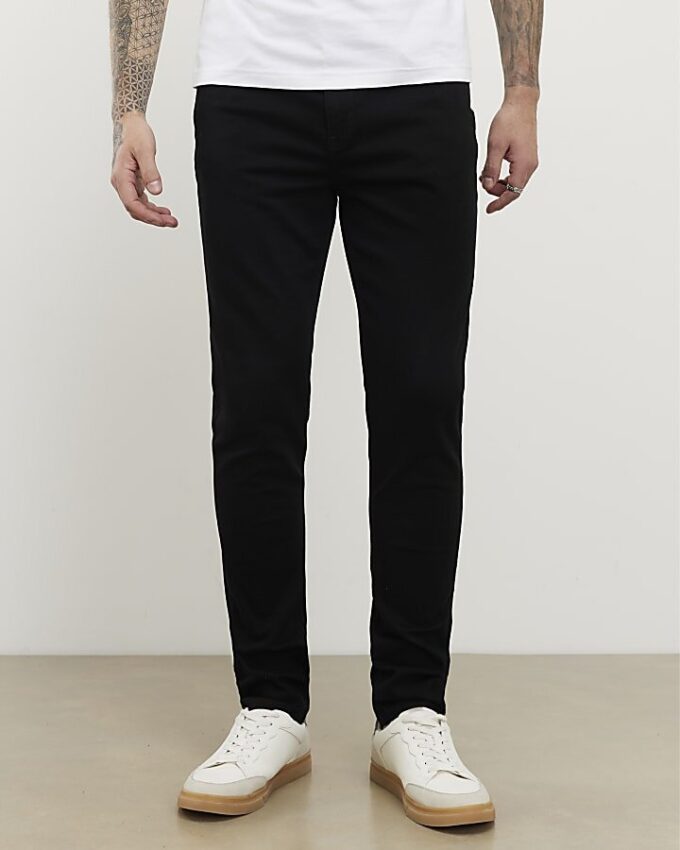 Svart Skinny Fit MCMXII Jeans