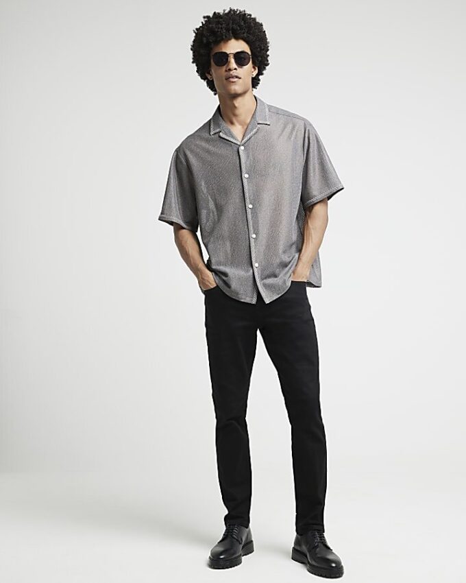 Svart skinny jeans
