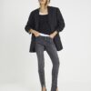 Svart skinny jeans med sömdetaljer Svart skinny jeans med sömdetaljer