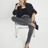 Svart skinny jeans med sömdetaljer Svart skinny jeans med sömdetaljer