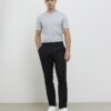 Svart slim fit-chino