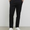 Svart slim fit-chino