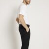 Svart slim fit-chino