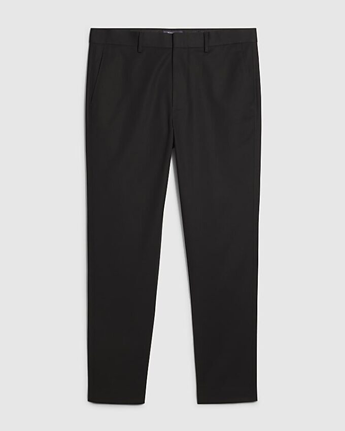 Svart slim fit-chino