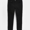 Svart slim fit-jeans Svart slim fit-jeans
