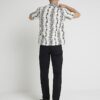 Svart slim fit-jeans Svart slim fit-jeans