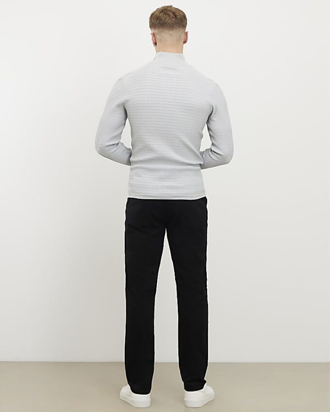 Svart Slim Fit MCMXII Jeans