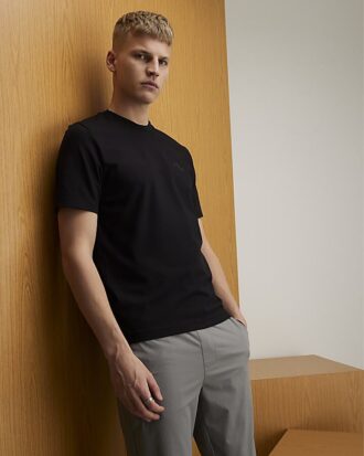Svart slim fit RXR-T-shirt