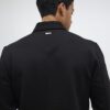Svart slim fit-skjorta med krage