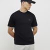 Svart slim fit-T-shirt med MCMXII-märke