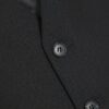 Svart slim fit-väst