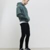 Svart spray-on-jeans