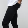 Svart spray-on-jeans Svart spray-on-jeans
